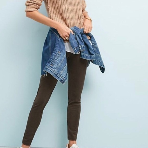 Anthropologie Pants - NWT Anthropologie Faux Suede Leggings